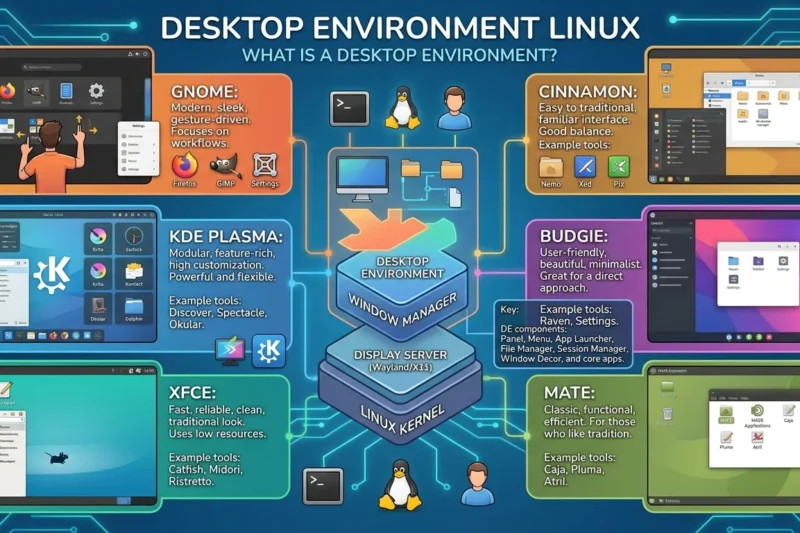 Desktop Environment Linux: Mengenal Wajah Cantik di Balik Kecanggihan Sistem Operasi Linux