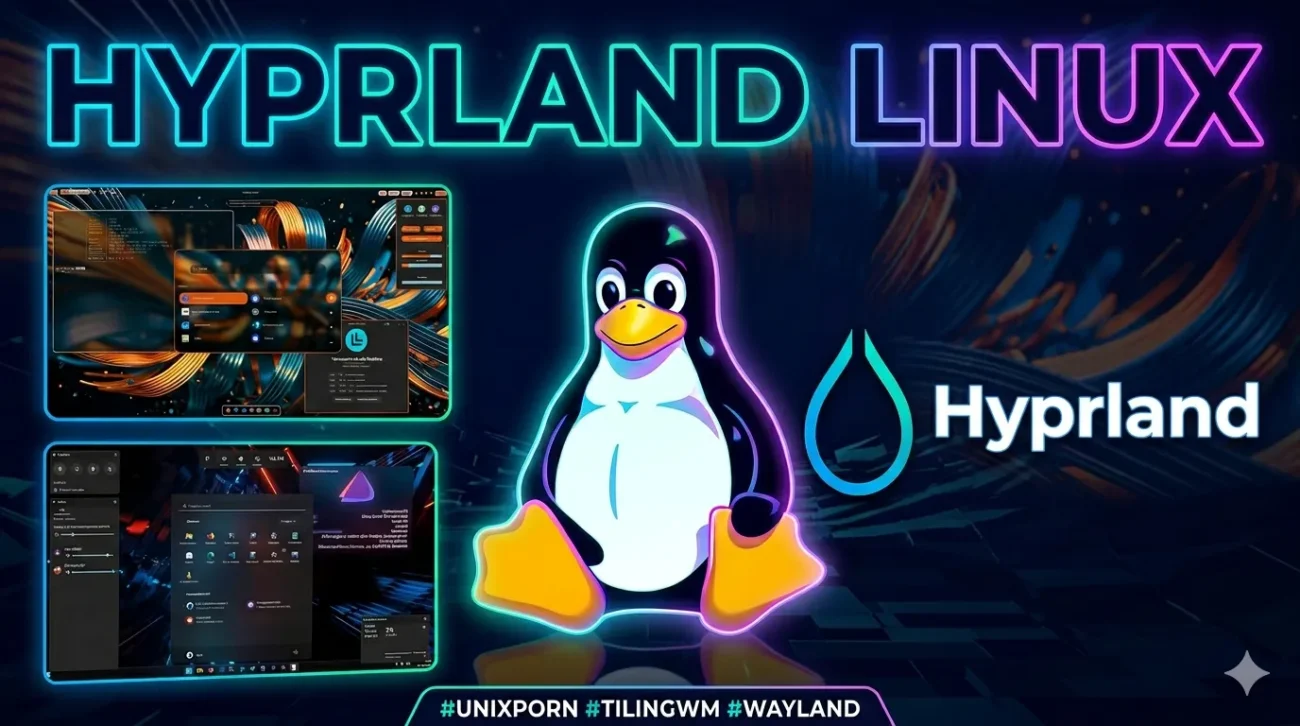 Hyprland compositor Wayland modern untuk desktop Linux
