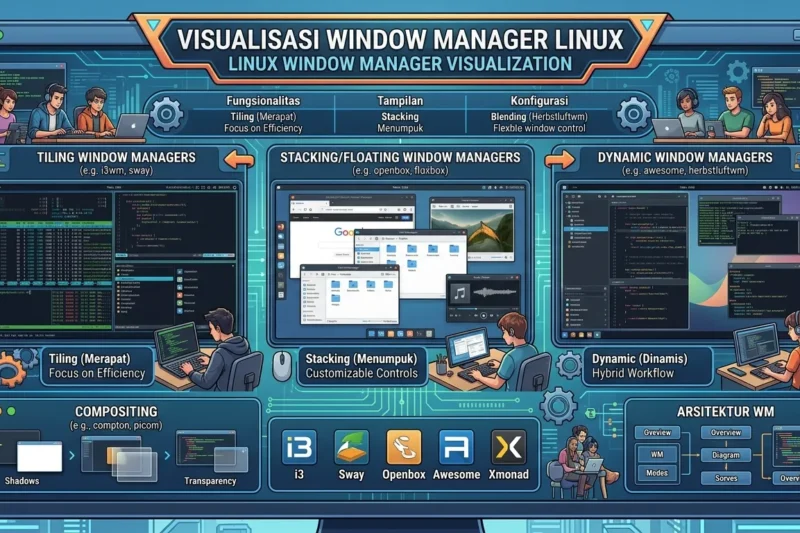 Window Manager Linux: Sejarah Sebelum Era Desktop Environment Mendominasi