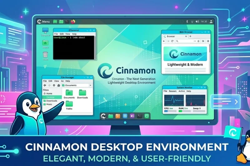 Cinnamon: Mengenal Desktop Environment Modern yang Familiar di Linux