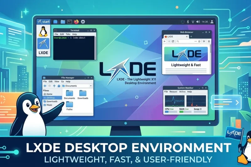 LXDE: Mengenal Desktop Environment Super Ringan Hemat Sumber di Linux