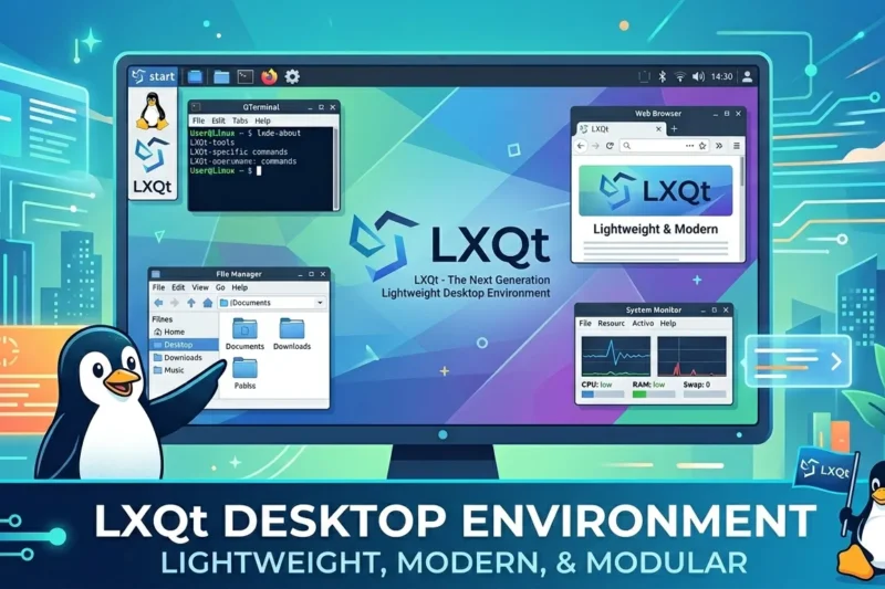 LXQt: Mengenal Desktop Environment Modern yang Ringan dan Cepat di Linux